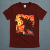 Funny Valentines Day Japanese Kaiju Monster T-Shirt