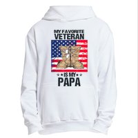 Father Veterans Day My Favorite Veteran Is My Papa For Kids Urban Pullover Hoodie