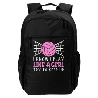 Funny Volleyball Design For  Ball Sports Athletes Daily Commute Backpack