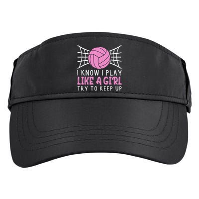 Funny Volleyball Design For  Ball Sports Athletes Adult Drive Performance Visor