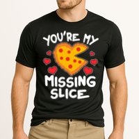 Funny Valentine's Day You're My Missing Slice Heart Pizza Performance Shirt