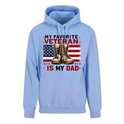 Father Veterans Day My Favorite Veteran Is My Dad For Unisex Surf Hoodie