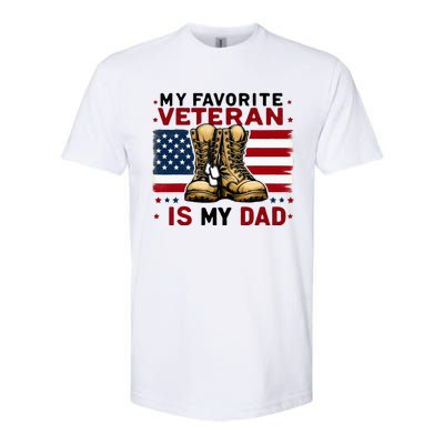 Father Veterans Day My Favorite Veteran Is My Dad For Softstyle CVC T-Shirt