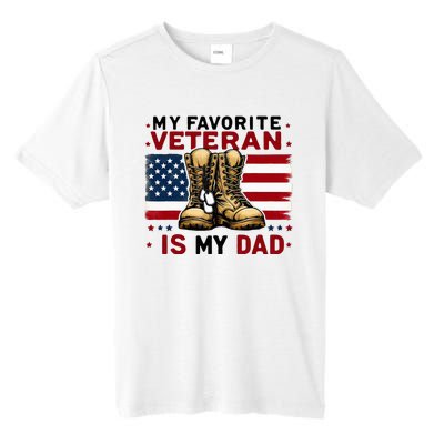 Father Veterans Day My Favorite Veteran Is My Dad For Tall Fusion ChromaSoft Performance T-Shirt