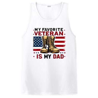 Father Veterans Day My Favorite Veteran Is My Dad For PosiCharge Competitor Tank