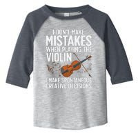 Funny Violin Design Orchestra Violin Player Toddler Fine Jersey T-Shirt