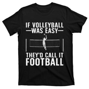 Funny Volleyball Design For Kids Volleyball Lover T-Shirt