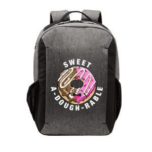 Funny Valentine's Day Agiftdoughgiftrable Adorable Food Donut Puns Gift Vector Backpack