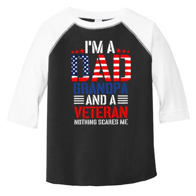 Funny Veteran Dad 4th Of July Independence Day Usd Flag Toddler Fine Jersey T-Shirt