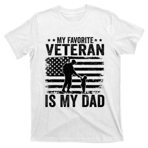 Father Veterans Day My Favorite Veteran Is My Dad T-Shirt