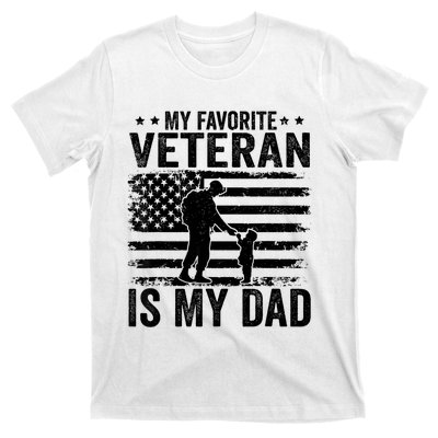 Father Veterans Day My Favorite Veteran Is My Dad T-Shirt