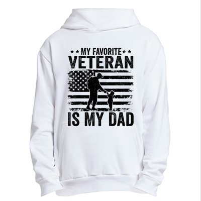 Father Veterans Day My Favorite Veteran Is My Dad Urban Pullover Hoodie