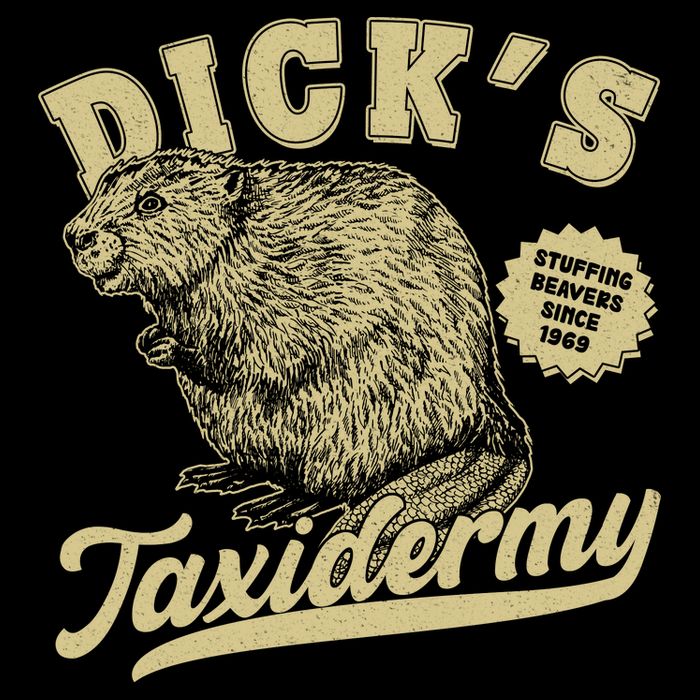 Funny Vintage Dick's Taxidermy Cooling Performance Crew T-Shirt