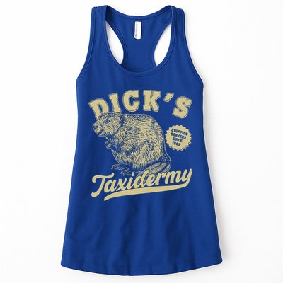 Funny Vintage Dick's Taxidermy Womens Tank Top