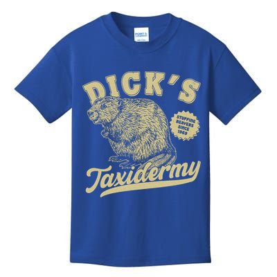 Funny Vintage Dick's Taxidermy Kids T-Shirt