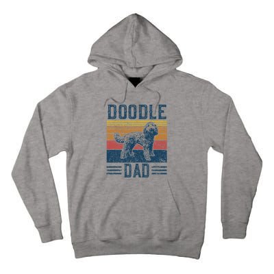 Funny Vintage Doodle Dad Aussie Doodle & Goldendoodle Tall Hoodie