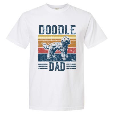 Funny Vintage Doodle Dad Aussie Doodle & Goldendoodle Garment-Dyed Heavyweight T-Shirt