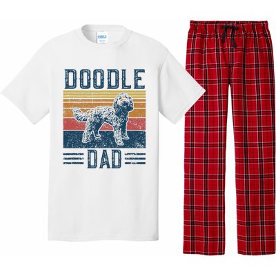 Funny Vintage Doodle Dad Aussie Doodle & Goldendoodle Pajama Set