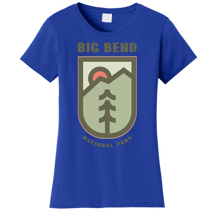 Family Vacation Design Funny Gift Big Bend National Park Gift Women's T-Shirt