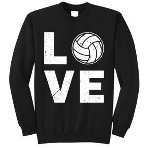 Funny Volleyball Design For Ball Volleyball Player Sweatshirt