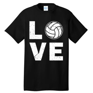 Funny Volleyball Design For Ball Volleyball Player Tall T-Shirt