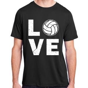 Funny Volleyball Design For Ball Volleyball Player Adult ChromaSoft Performance T-Shirt