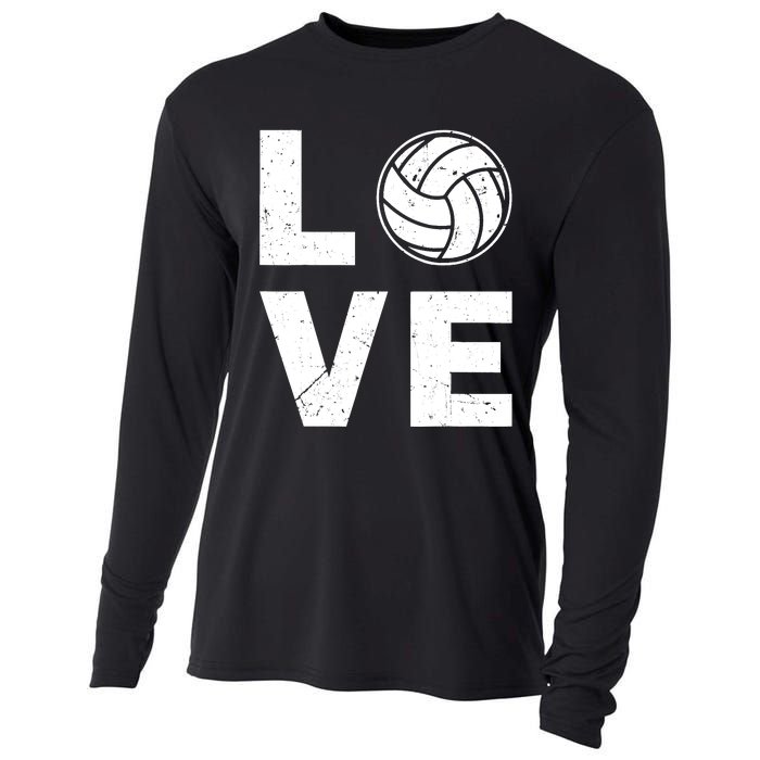 Funny Volleyball Design For Ball Volleyball Player Cooling Performance Long Sleeve Crew