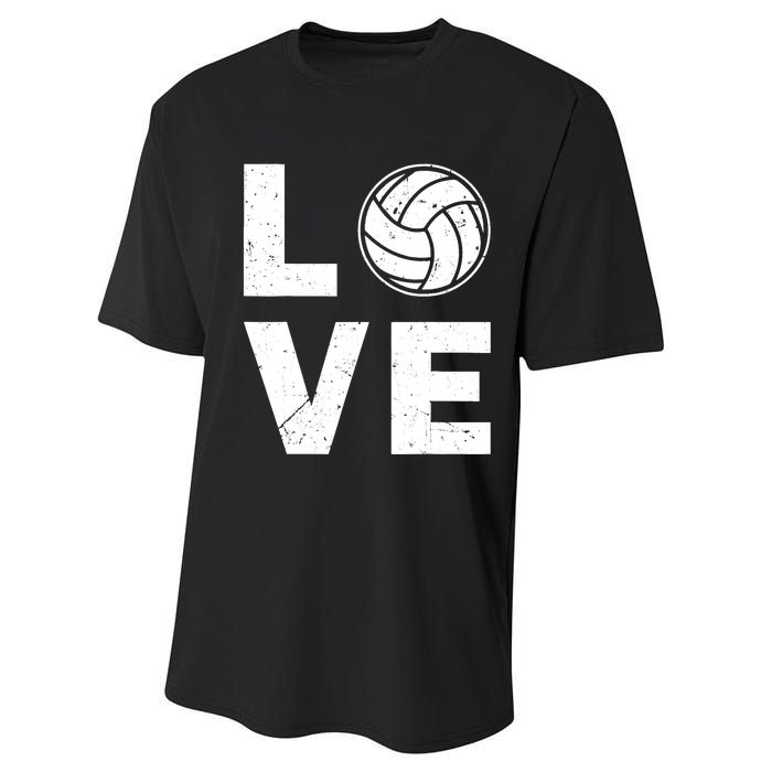 Funny Volleyball Design For Ball Volleyball Player Performance Sprint T-Shirt