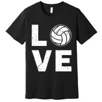 Funny Volleyball Design For Ball Volleyball Player Premium T-Shirt