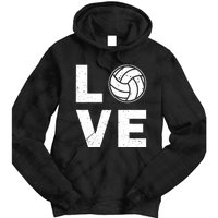 Funny Volleyball Design For Ball Volleyball Player Tie Dye Hoodie