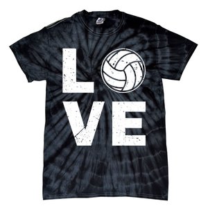 Funny Volleyball Design For Ball Volleyball Player Tie-Dye T-Shirt