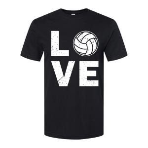 Funny Volleyball Design For Ball Volleyball Player Softstyle CVC T-Shirt