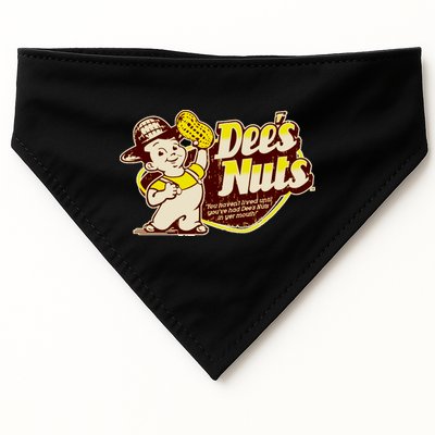 Funny Vintage Dee's Nuts Logo USA-Made Doggie Bandana