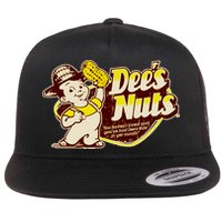 Funny Vintage Dee's Nuts Logo Flatbill Hat