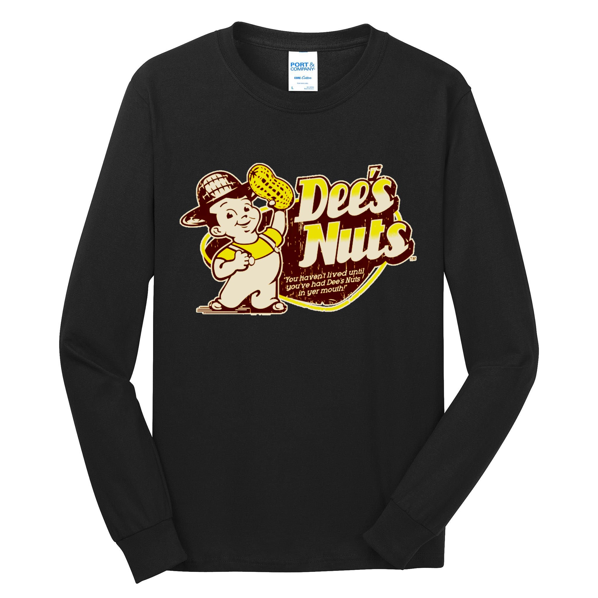 Funny Vintage Dee's Nuts Logo Tall Long Sleeve T-Shirt