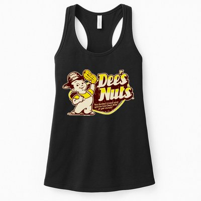 Funny Vintage Dee's Nuts Logo Womens Tank Top