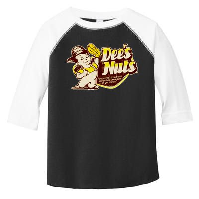Funny Vintage Dee's Nuts Logo Toddler Fine Jersey T-Shirt