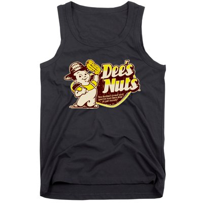 Funny Vintage Dee's Nuts Logo Tank Top