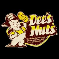 Funny Vintage Dee's Nuts Logo Kids T-Shirt