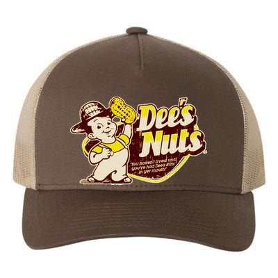 Funny Vintage Dee's Nuts Logo Yupoong Adult 5-Panel Trucker Hat