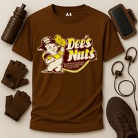 Funny Vintage Dee's Nuts Logo Cooling Performance Crew T-Shirt