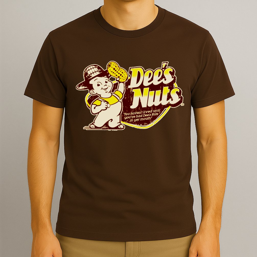 Funny Vintage Dee's Nuts Logo T-Shirt