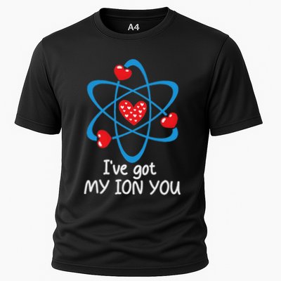 Funny ValentineS Day Science Teacher IVe Got My Ion You Performance Shirt
