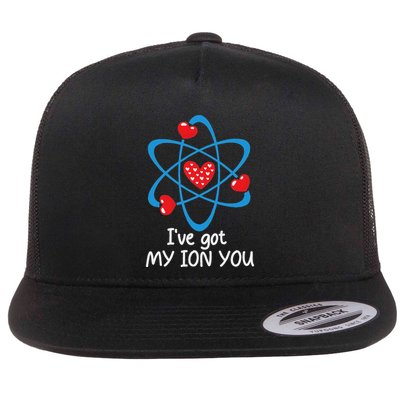 Funny ValentineS Day Science Teacher IVe Got My Ion You Flatbill Hat
