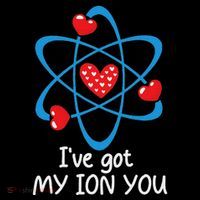 Funny ValentineS Day Science Teacher IVe Got My Ion You 16 in Basic Backpack