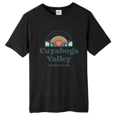 Family Vacation Design Cute Gift Retro Cuyahoga Valley National Park Gift Tall Fusion ChromaSoft Performance T-Shirt