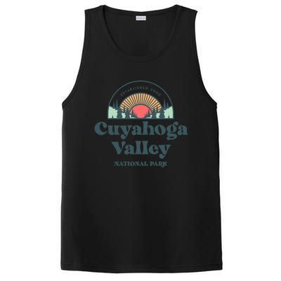 Family Vacation Design Cute Gift Retro Cuyahoga Valley National Park Gift PosiCharge Competitor Tank