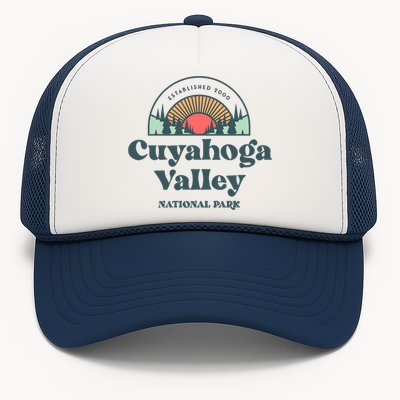 Family Vacation Design Cute Gift Retro Cuyahoga Valley National Park Gift Trucker Hat