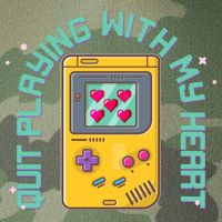 Funny Valentines Day Quit Playing With My Heart Retro Video Game Fan Legacy Tie Dye Trucker Hat