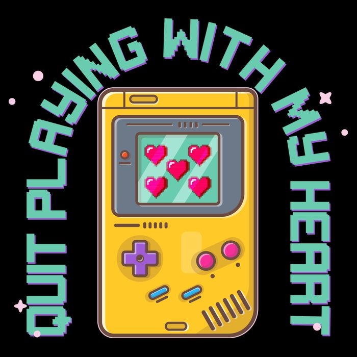 Funny Valentines Day Quit Playing With My Heart Retro Video Game Fan Daily Commute Backpack